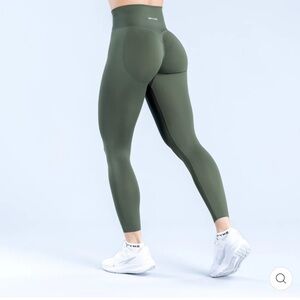 DFYNE Olive Dynamic Leggings